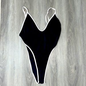 High rise bodysuit